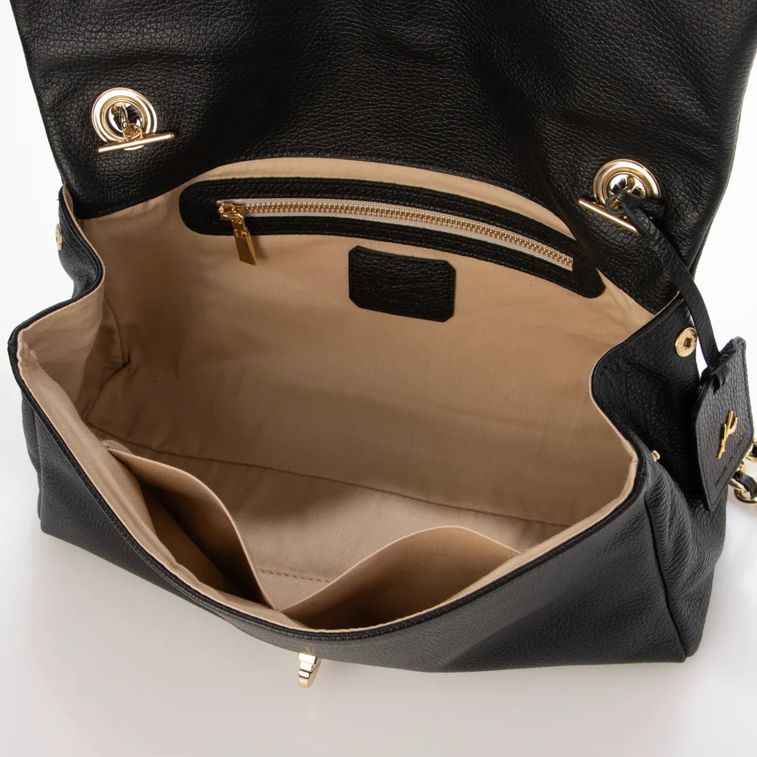 イタリー製 | 牛革セミショルダーバッグ KI-733