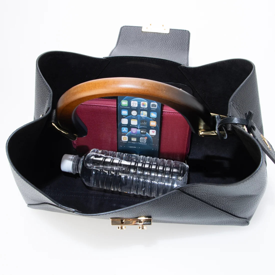 イタリー製 | 2WAY牛革ハンドバッグ KI-735