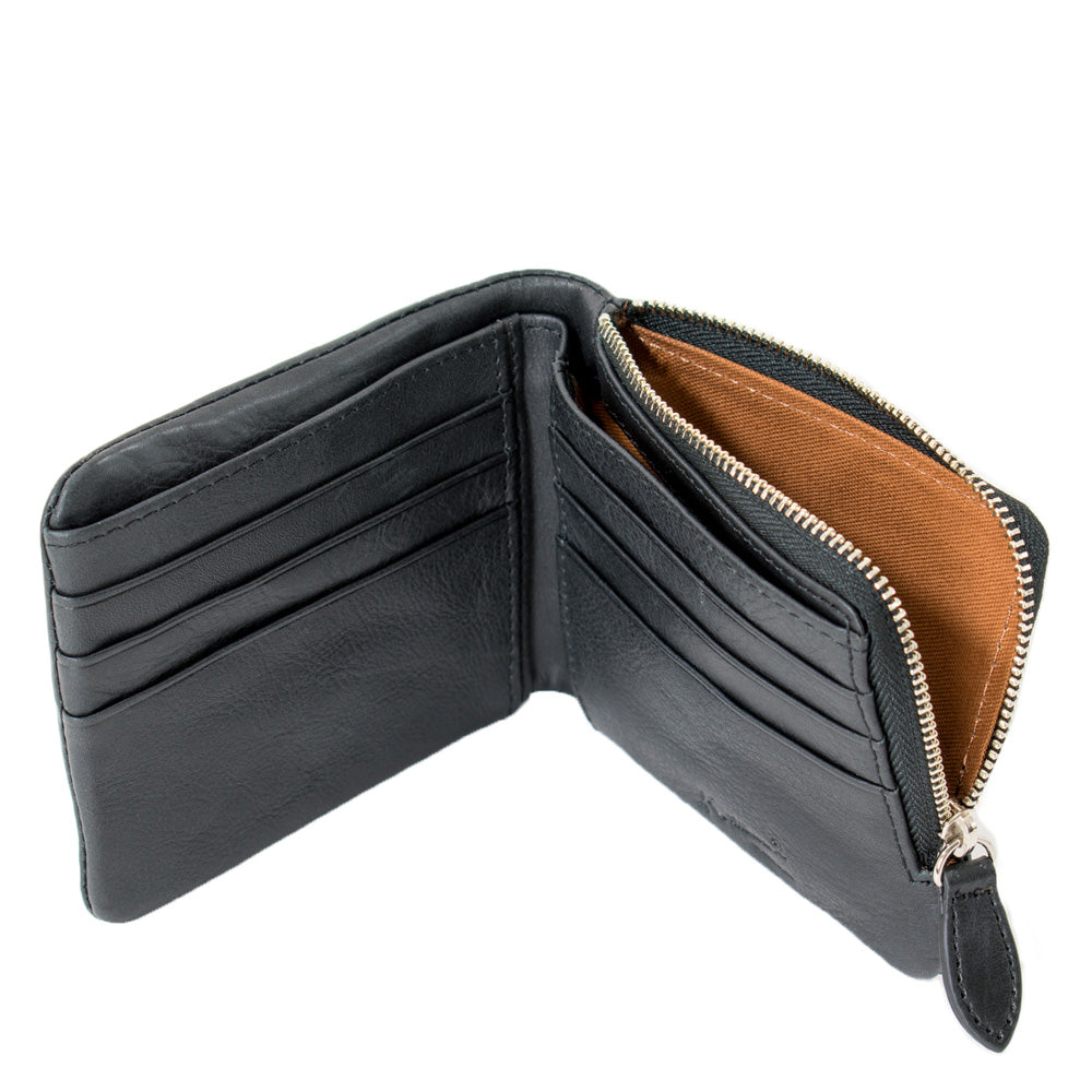 牛革二つ折り財布 D-53