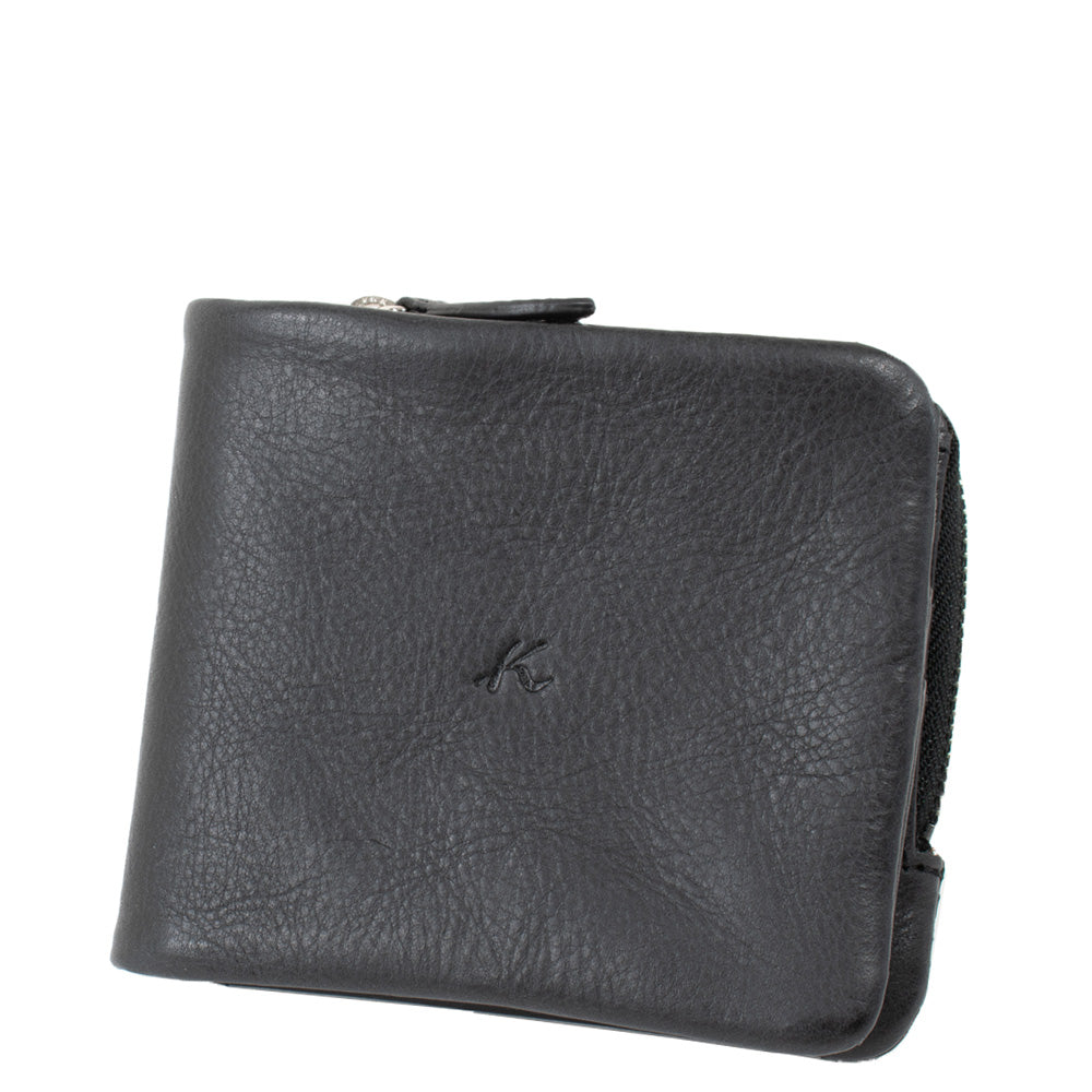 牛革二つ折り財布 D-53