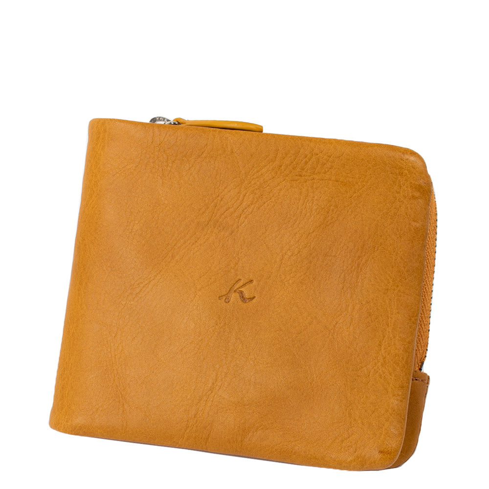 牛革二つ折り財布 D-53