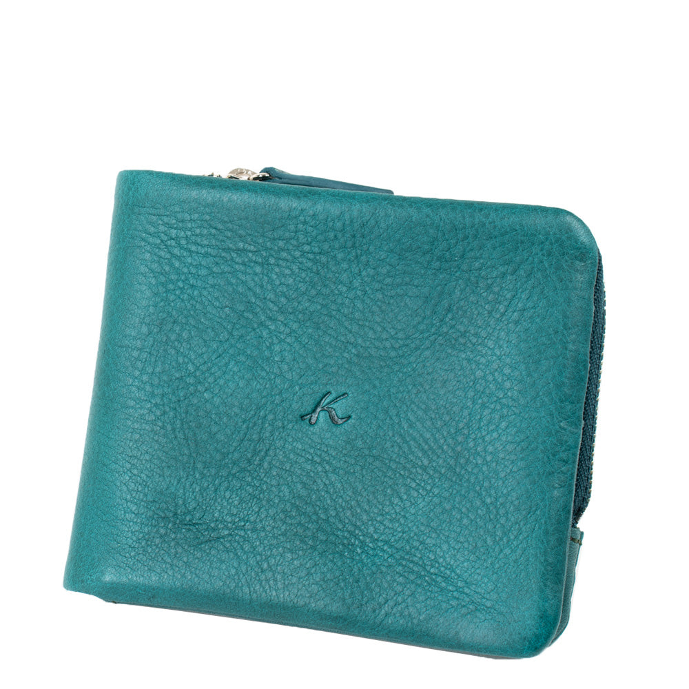 牛革二つ折り財布 D-53