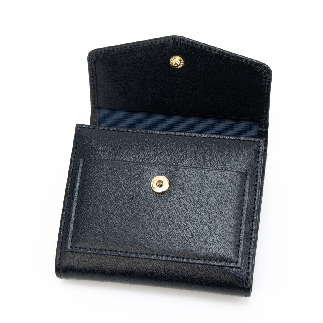 牛革薄型三つ折り財布 D-81