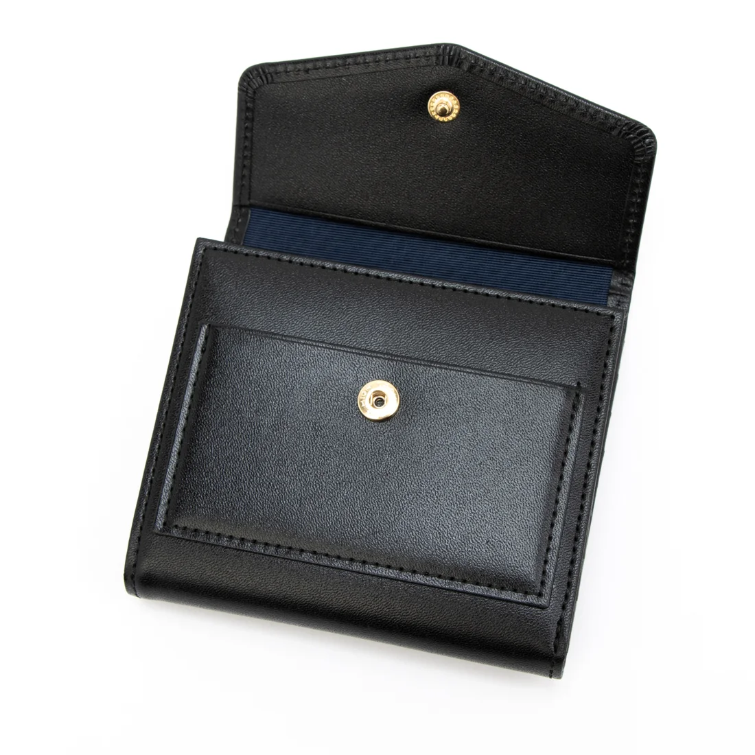 牛革薄型三つ折り財布 D-81