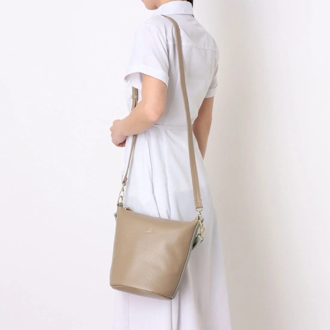 2WAY牛革ハンドバッグ P-1110