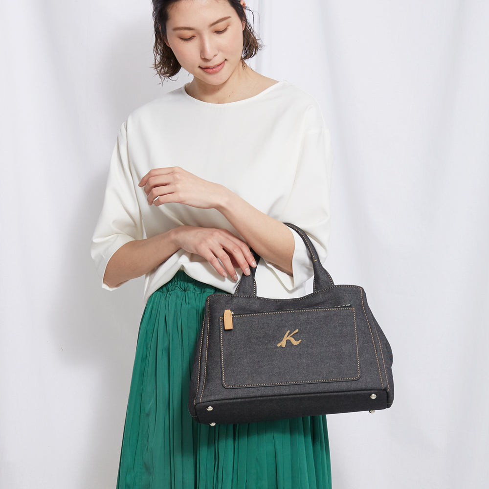 デニムハンドバッグ Z-100