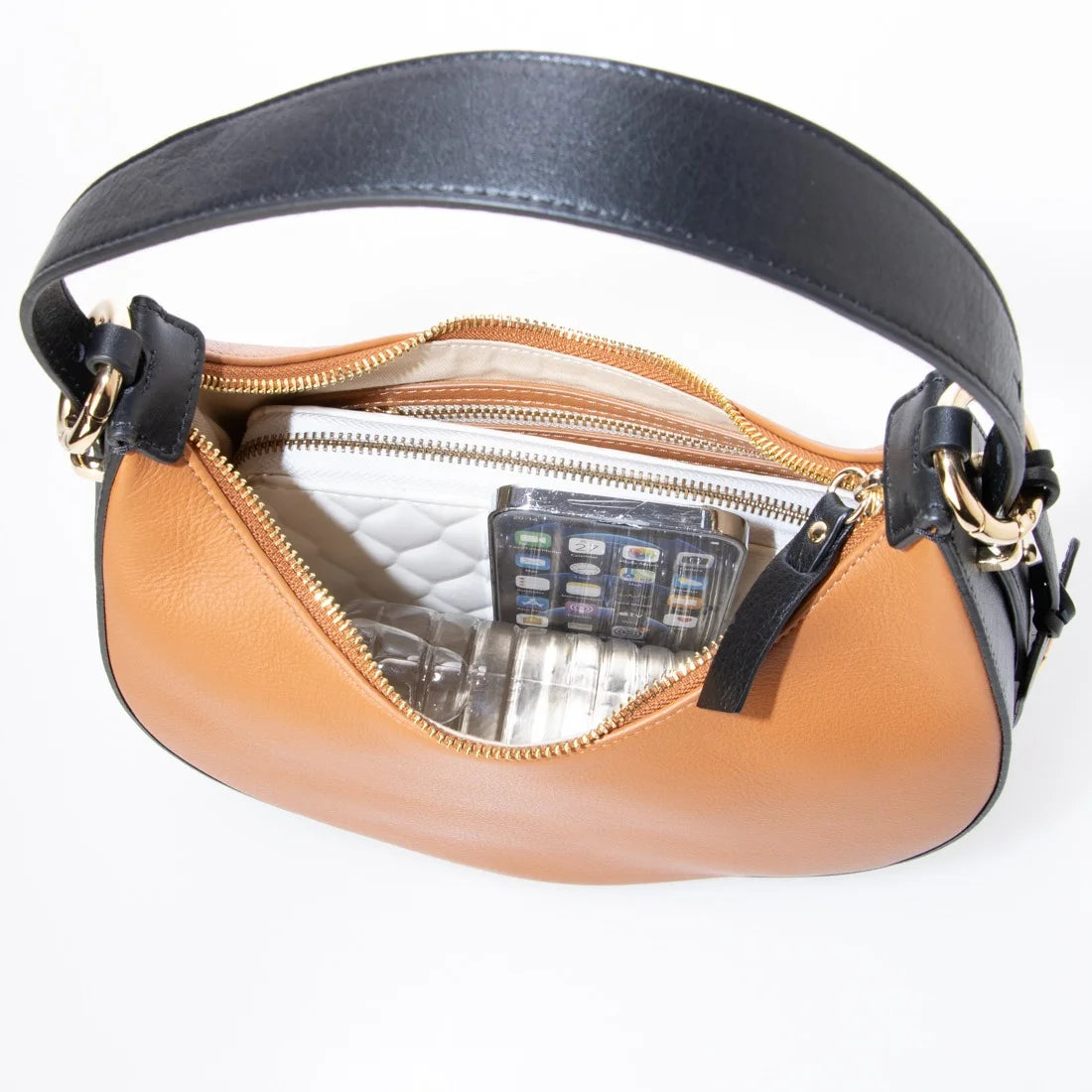 イタリー製 | 2WAY牛革セミショルダーバッグ KI-732