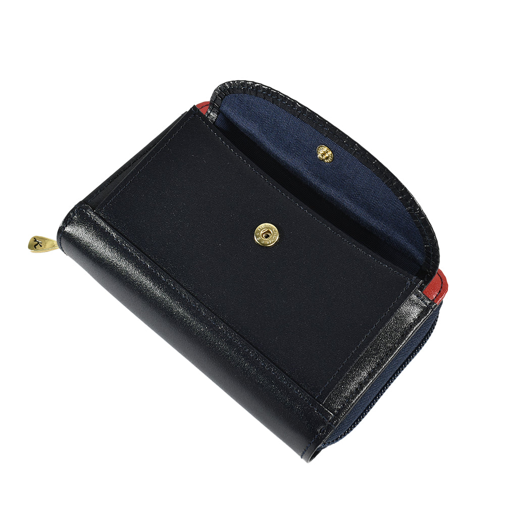 牛革二つ折り財布 D-22