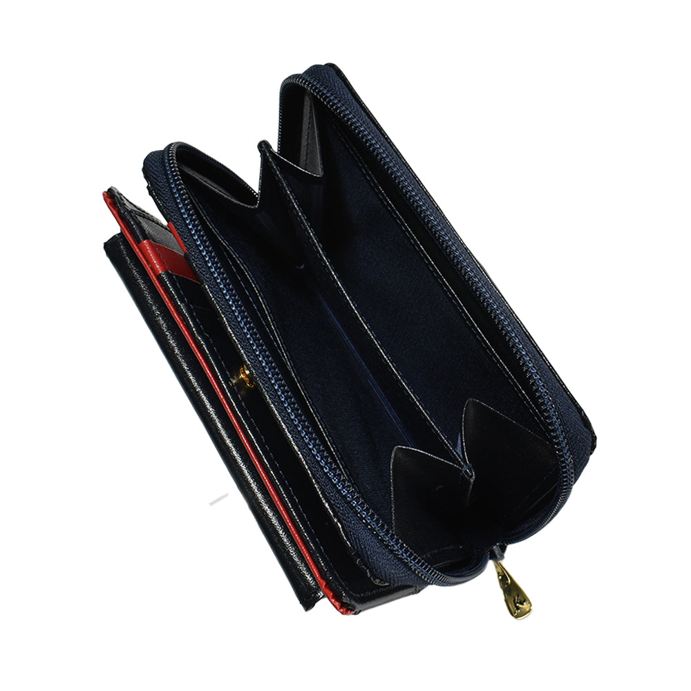 牛革二つ折り財布 D-22