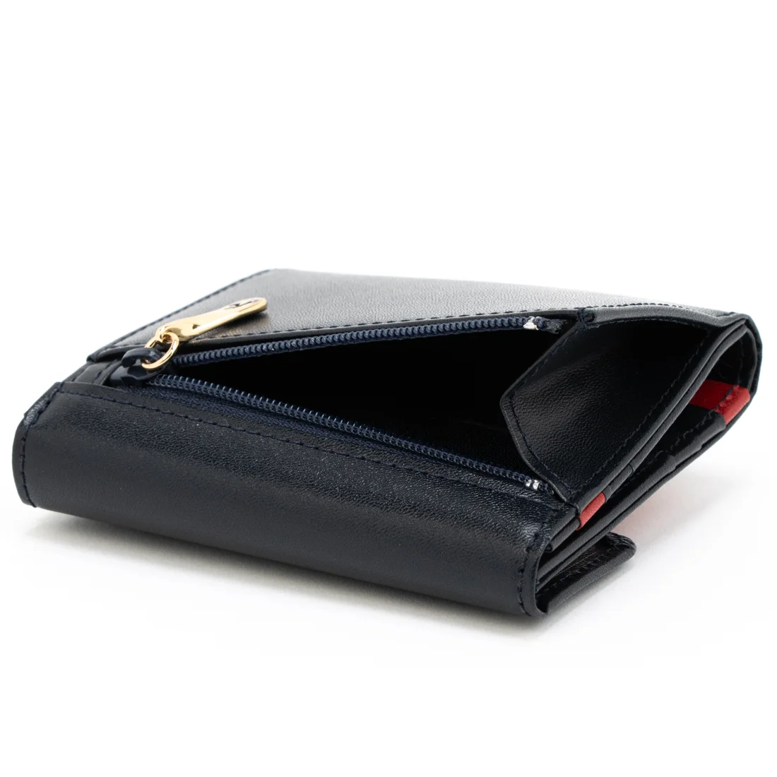 牛革薄型三つ折り財布 D-81