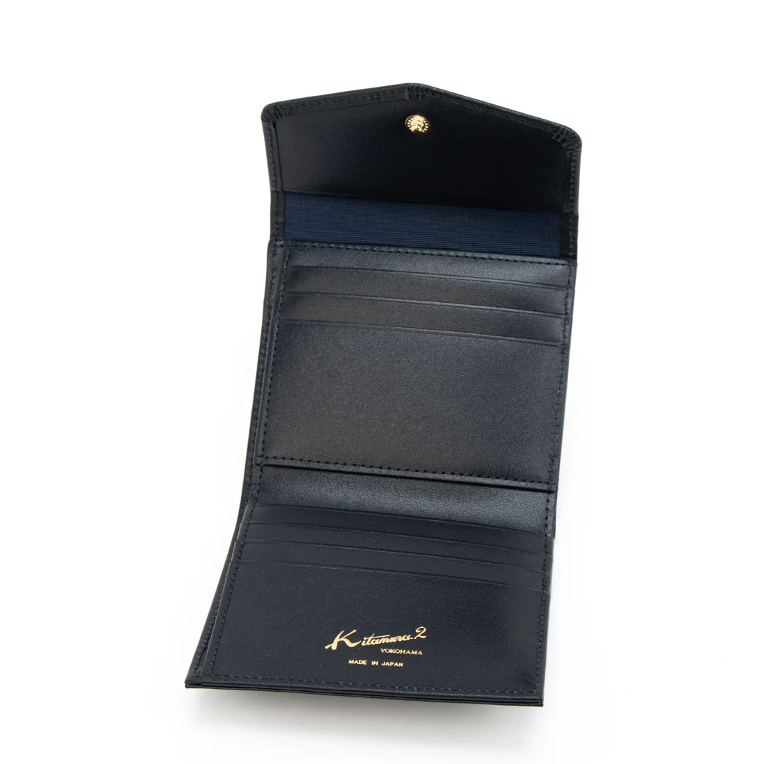 牛革薄型三つ折り財布 D-81