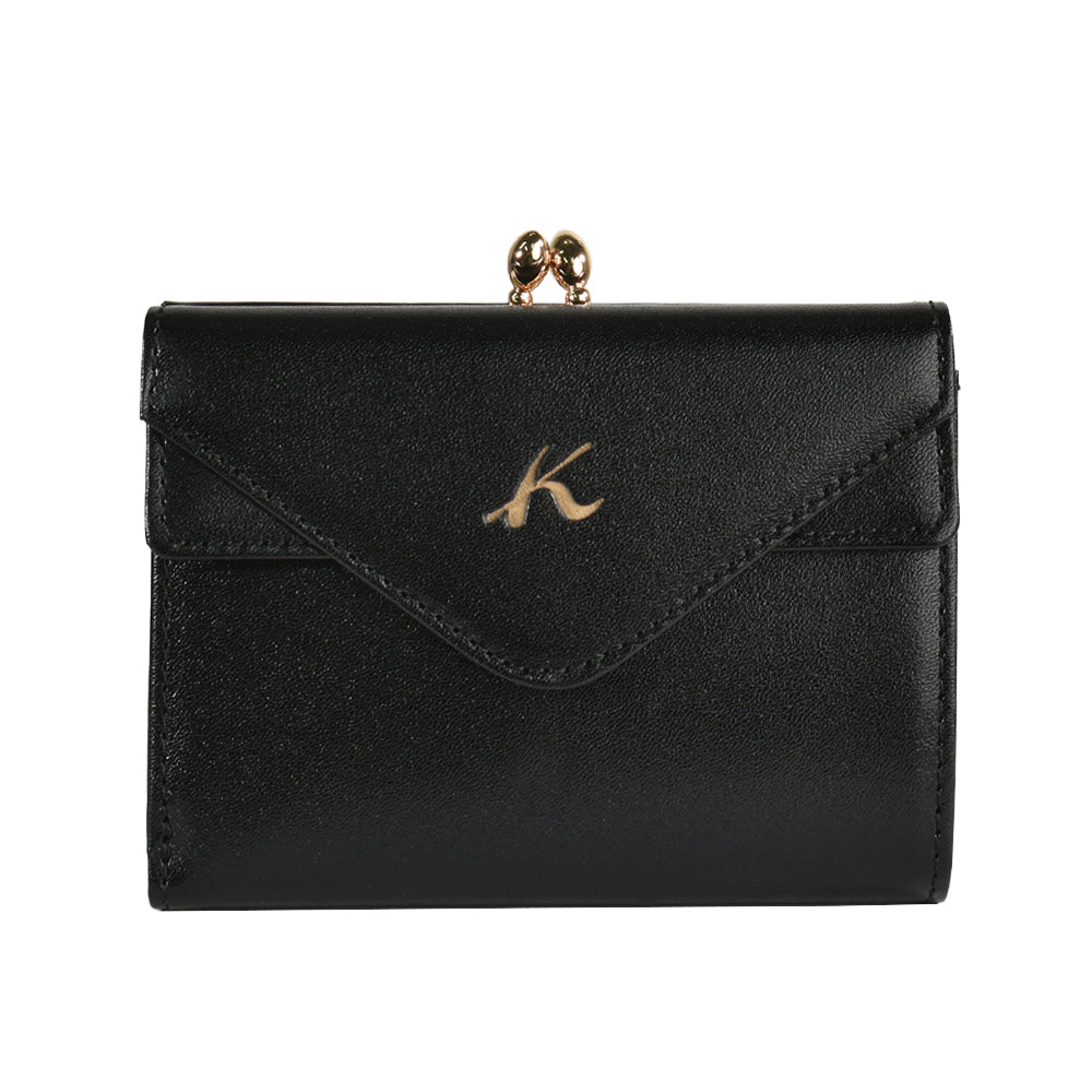 牛革口金二つ折り財布 D-21