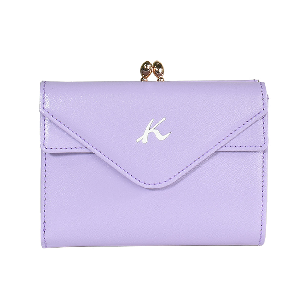 牛革口金二つ折り財布 D-21