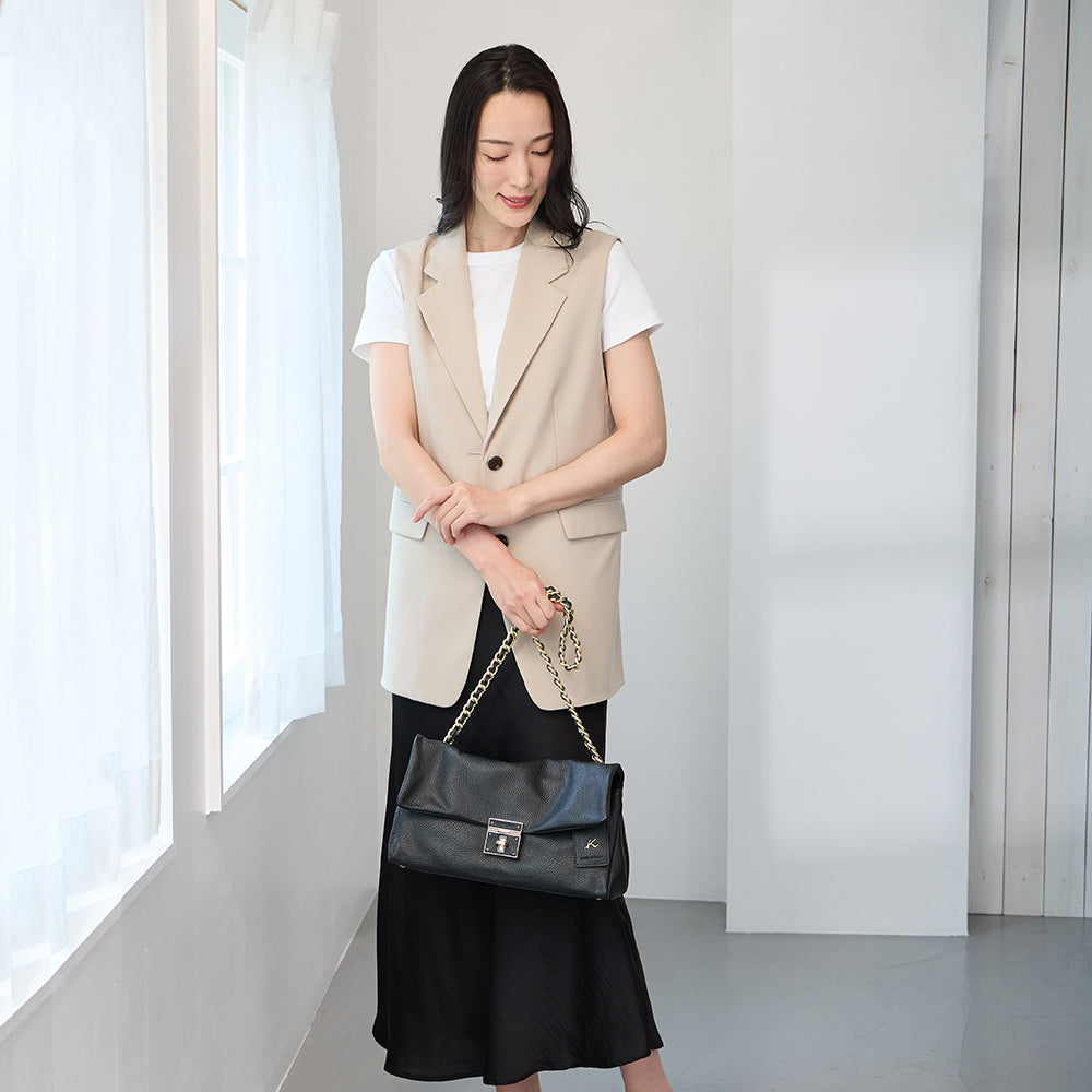 イタリー製 | 牛革セミショルダーバッグ KI-733 – バッグのキタムラK2