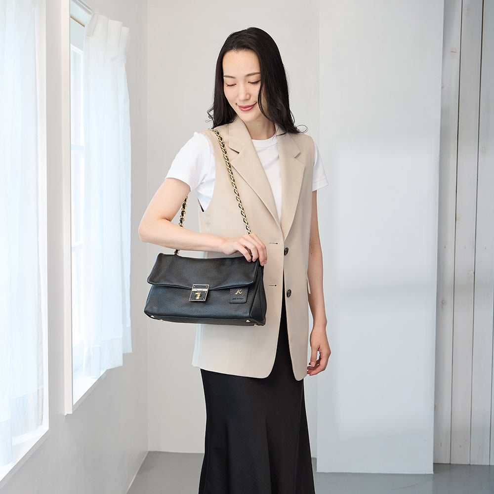 イタリー製 | 牛革セミショルダーバッグ KI-733 – バッグのキタムラK2