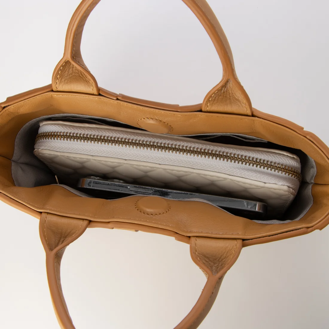 2WAY牛革ミニハンドバッグ M-554