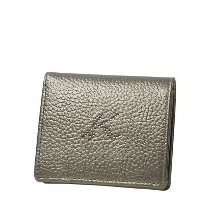 牛革ボックス型二つ折り財布 U-72