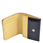エナメル革ボックス型二つ折り財布 P-1082